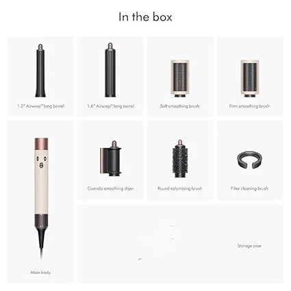 Dyson Airwrap Multi-StyIer Complete Long HS05 Rose Gold - Hair Styler - Limited Edition - 6 Months Warranty