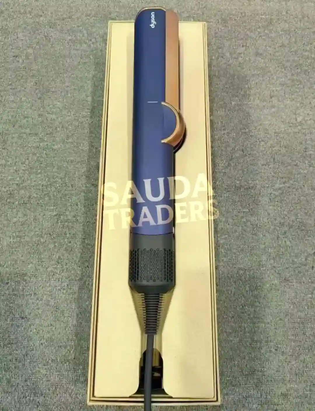 Dyson Airstrait™ HT01 dryer and straightener - Perussian Blue & rich Copper - 6 Months Warranty