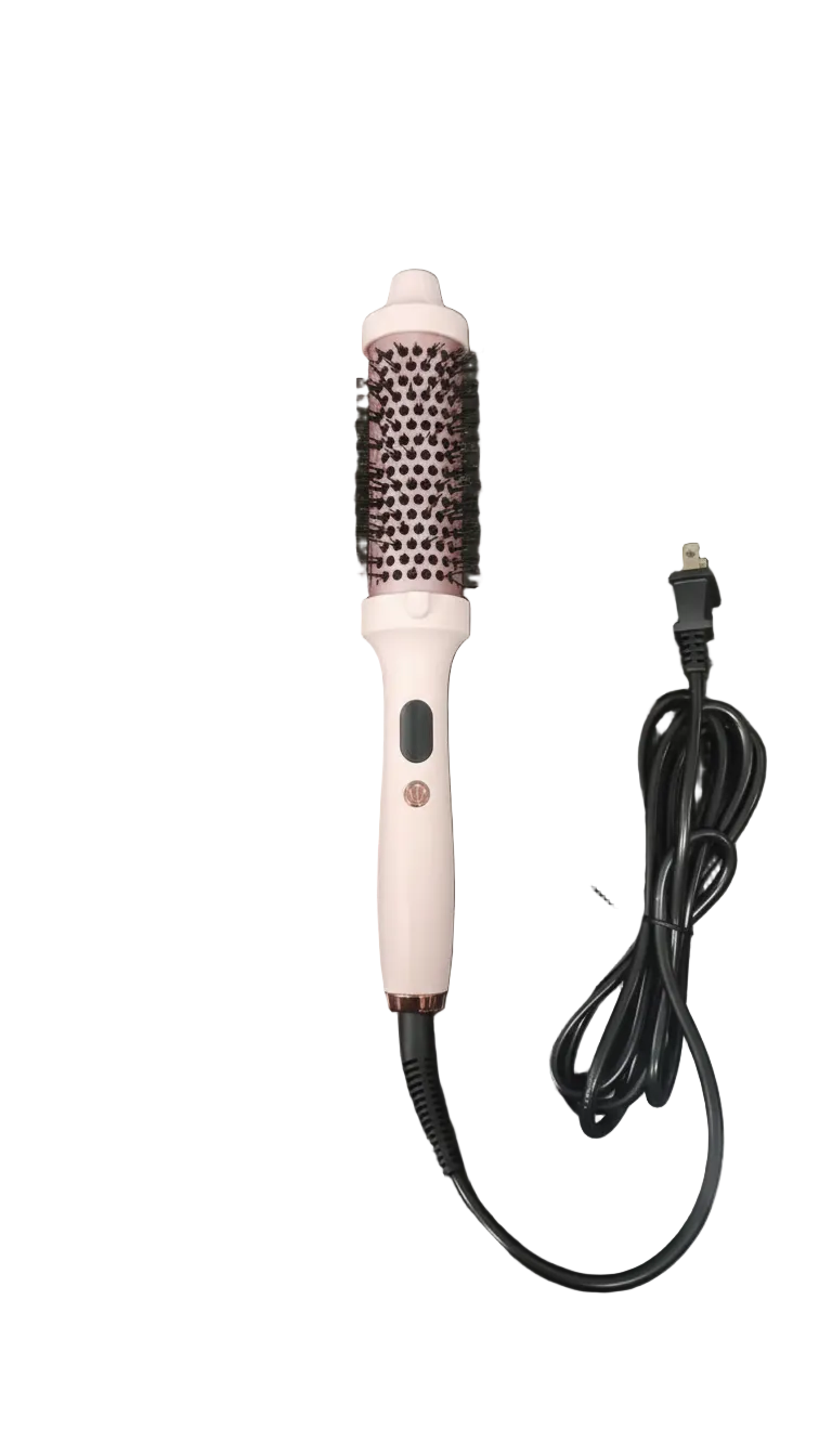 LUXONIQUE PRO Thermal Brush V2 410°F Digital Controller Dual Heating Plate for Blow Out, Curl, Volumizer, Straightening