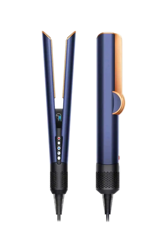 LUXONIQUE PRO Airstrait dryer and straightener - Prussian Blue + Rich Copper - 12 Months Warranty