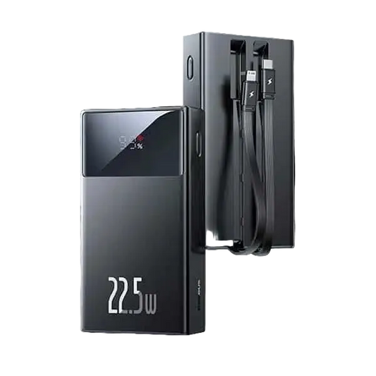 Baseus 22.5W 10000mAh Fast Charging Power Bank with Built in Cable (PPXD2-10)
