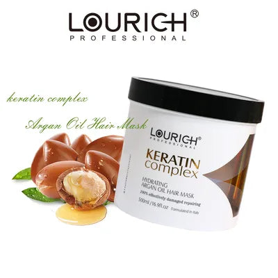 LOURICH PROFESSIONAL Keratin Complex Argan Oil Hair Mask 500 ML
