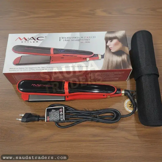 MAC MC-3065/3066 750°F Professional Hair Straightener