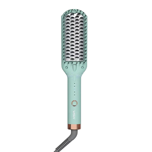 VGR V-592 Professional Hair Straightener Comb Ceramic Coated Hairbrush with Heat Settings & Swivel Cord For Silky Smooth Hair