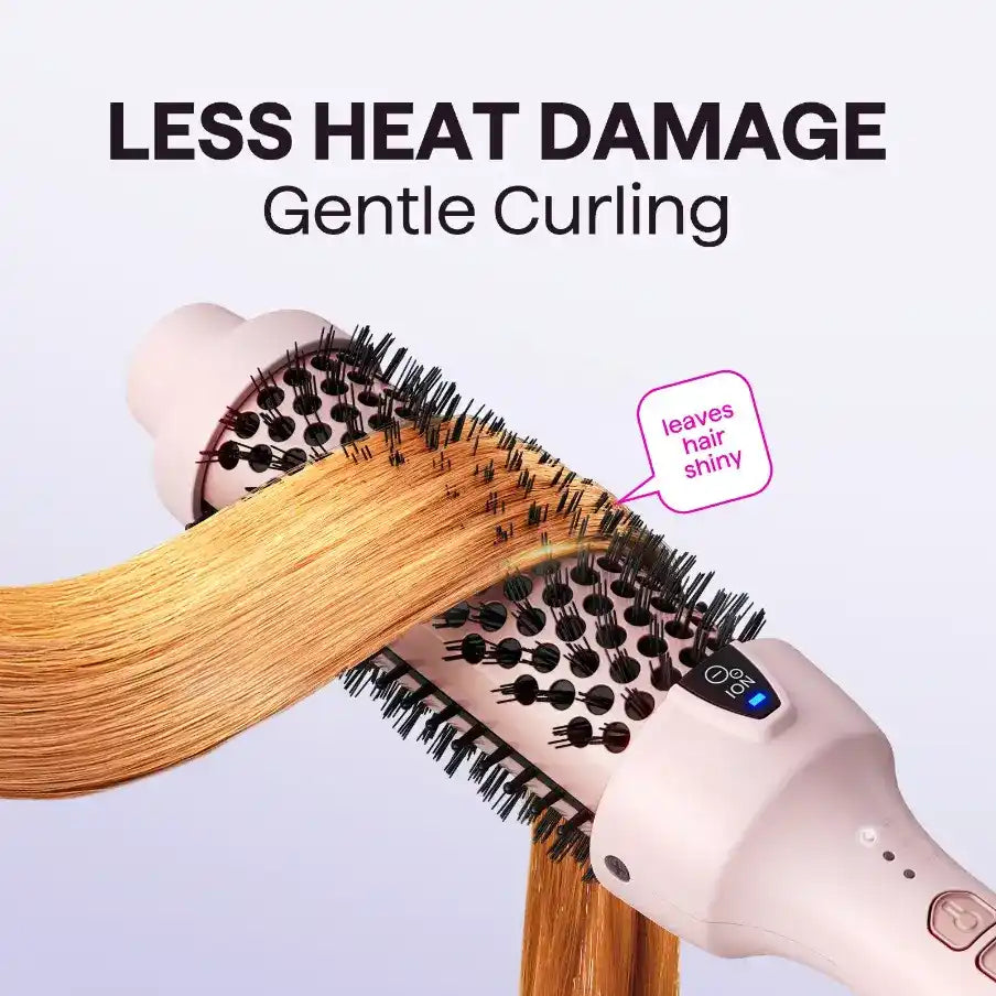 Wavytalk BLOWOUT EXPRESS Thermal Brush Updated Version, Negative Ion Blowout Express (Millennial Pink)