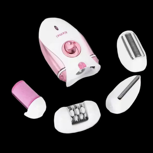 Kemei Km-2530 4-IN-1 Beauty Tool Kit Epilator Set