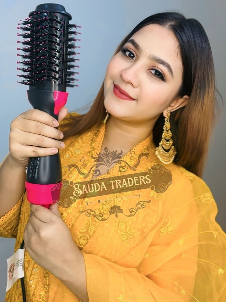 [inspired Version] One Step 1200W 4-IN-1 Multi Styling Hair Dryer, Blow Dryer & Volumizer Brush