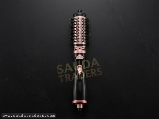 1200W Professional Rotating Hot Air Multi Styler Brush, Hair Dry, Volume, Curl, Straight & Styling (1 year warranty)