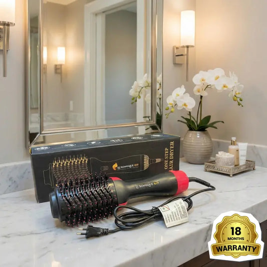 LUXONIQUE PRO 3-IN-1 Hair Styling Hair Dryer, Blow Dryer & Volumizer Brush