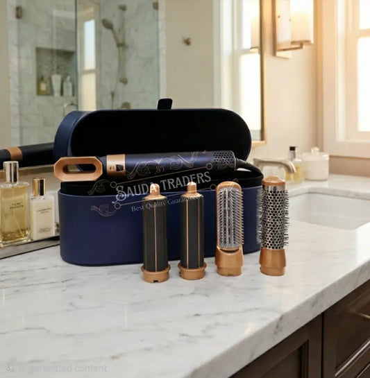 LUXONIQUE PRO 5-in-1 Airwrap PRO Leather box Version Multifunctional Hair Styling Tool