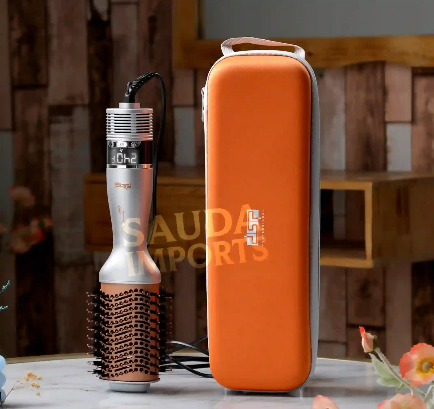 DSP 50332 Hot Air Brush with Digital Display - 6 Months Warranty