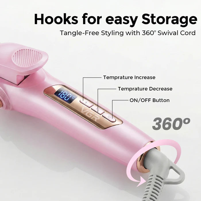 VGR V-570 4-in-1 Hair Styler | Hair Straightener, Hair Curler, Waver | 12 Months Warranty