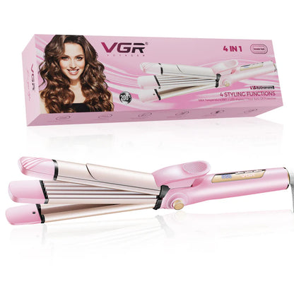 VGR V-570 4-in-1 Hair Styler | Hair Straightener, Hair Curler, Waver | 12 Months Warranty