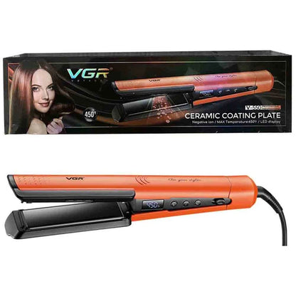 VGR V-550 450°C 2-In-1 Hair Dryer, Ceramic Coated Hair straightener